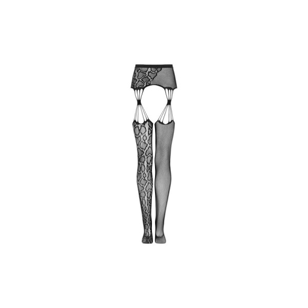S821 Bas jarretelles - Noir